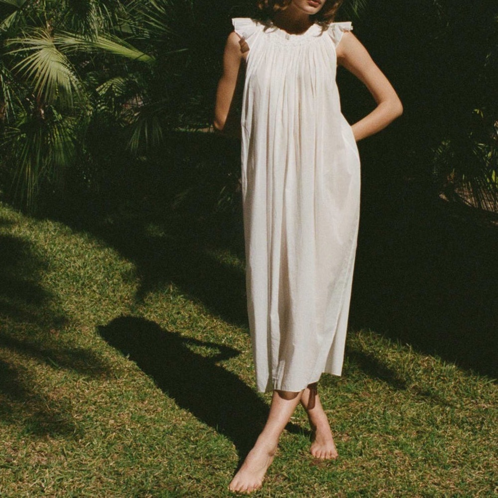 Doen Lovisa nightgown in salt size XXL